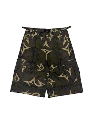 【TecNineGroup】THORN STAR CROPPED PANTS