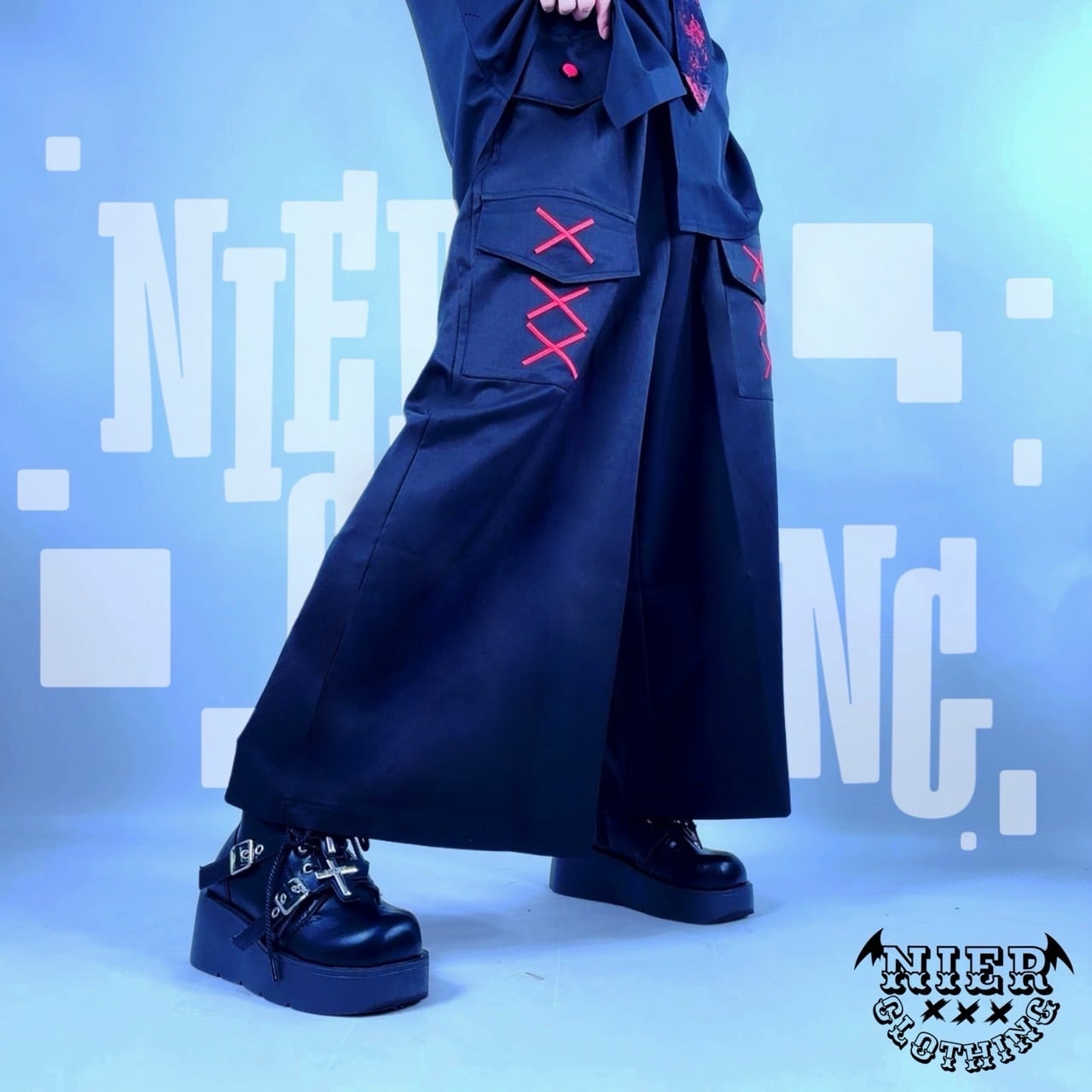 NIER ブラックワークパンツ　新品 Jogger pants | NIER CLOTHING