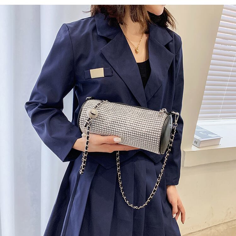 チェーン メッセンジャーバッグ 手作りハンドバック85361160638