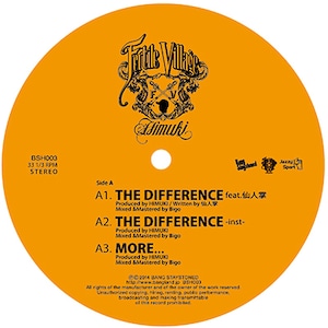 〈残り1点〉【12"】Himuki - The Difference1 Feat. 仙人掌