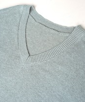 VネックグリッターTOPS (BEIGE)　CQ-49025