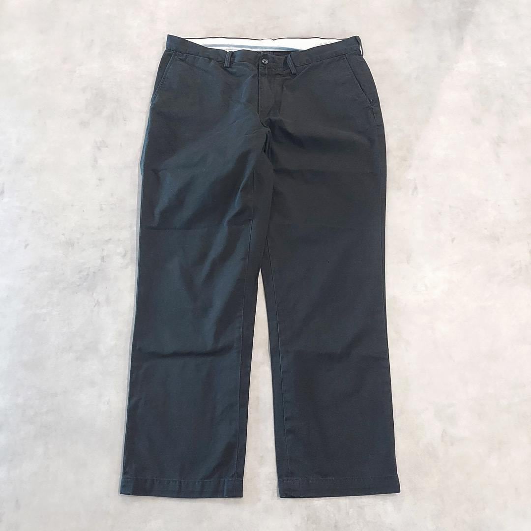 ポロバイ ラルフローレン W38 ポロチノ チノパン ブラック 黒 15532