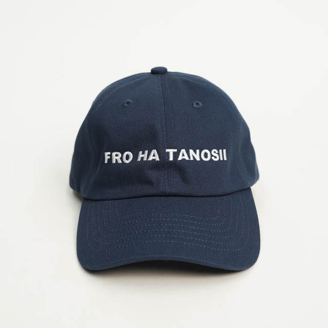 FRO CLUB × BOKU HA TANOSII ／ FRO HA TANOSII CAP " ネイビー × ホワイト "