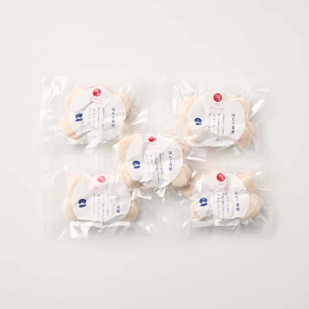 ほたて貝柱 6個×5パックセット