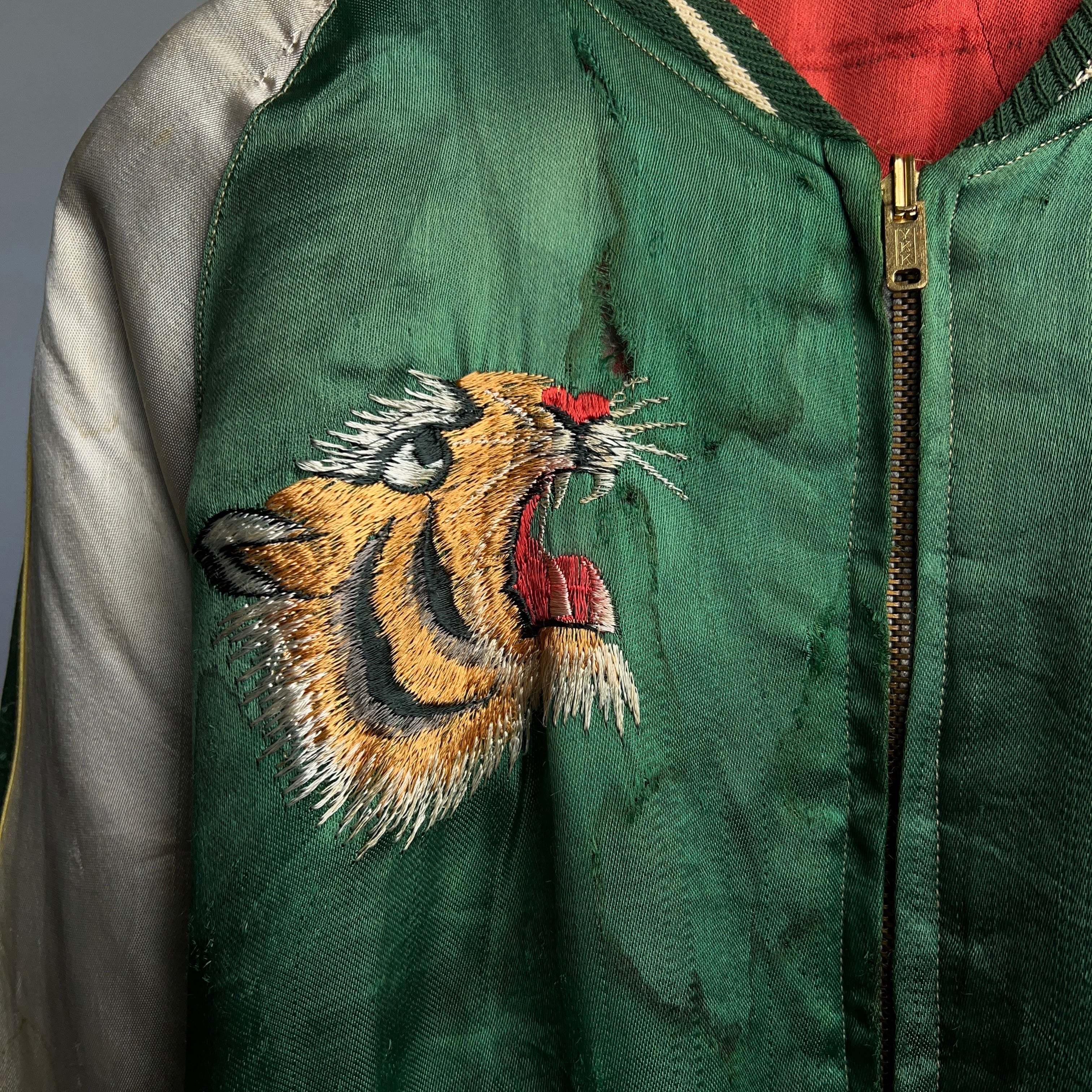 1950's Sukajan Souvenir Jacket Reversible 50年代 刺繍 スカジャン