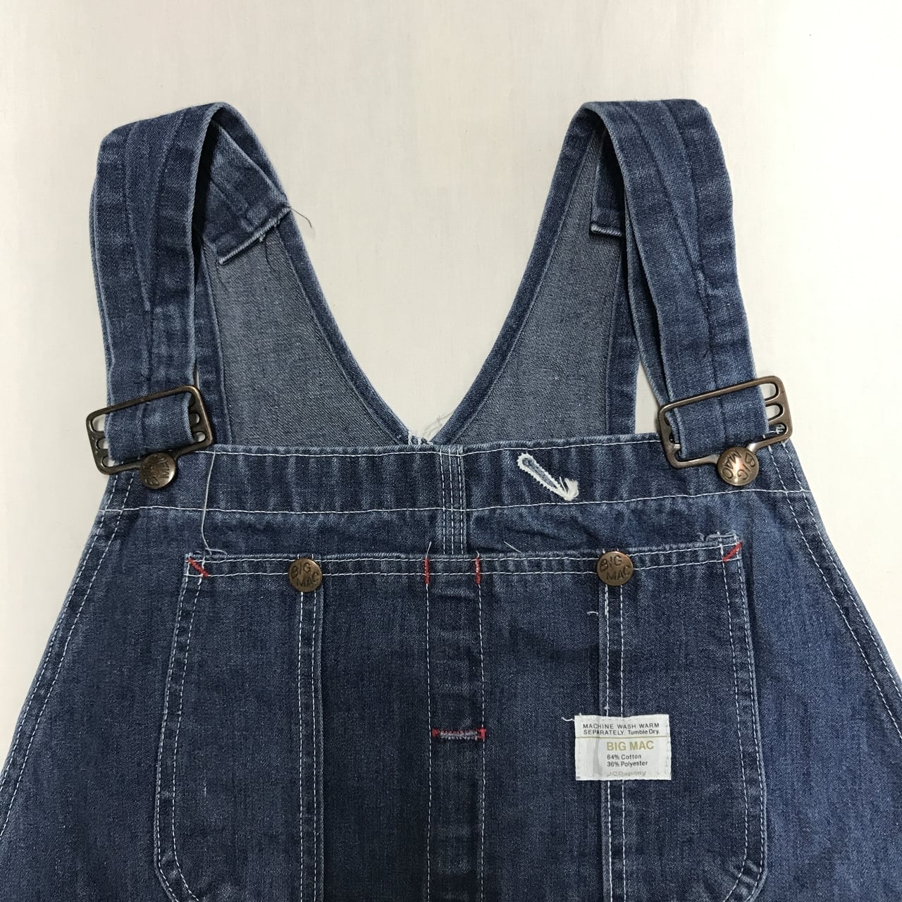 トップ USEDオーバーオールとダメージデザインスウェット samirahhotel.com