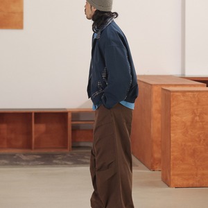 スプレッドシェル・チェックライナーブルゾン K5619