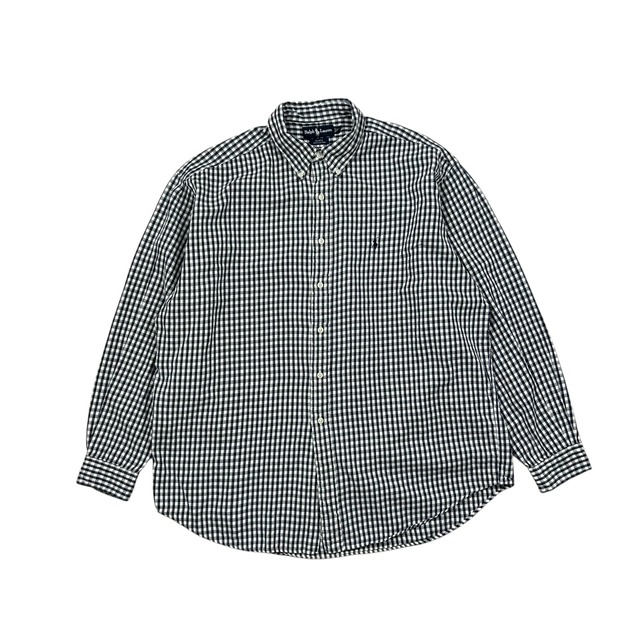 POLO RALPH LAUREN BLAKE GINGHAM CHECK SHIRT SIZE XL (USED)