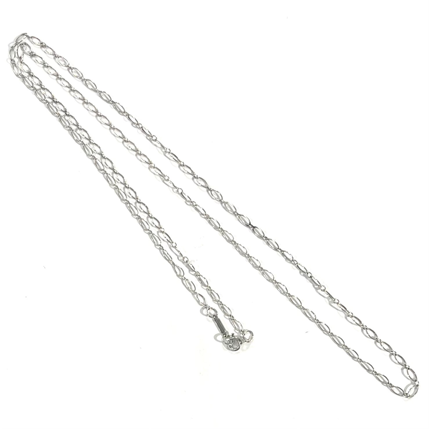 TIFFANY & Co】2992 ロングオーバルチェーン ネックレス 62cm シルバー
