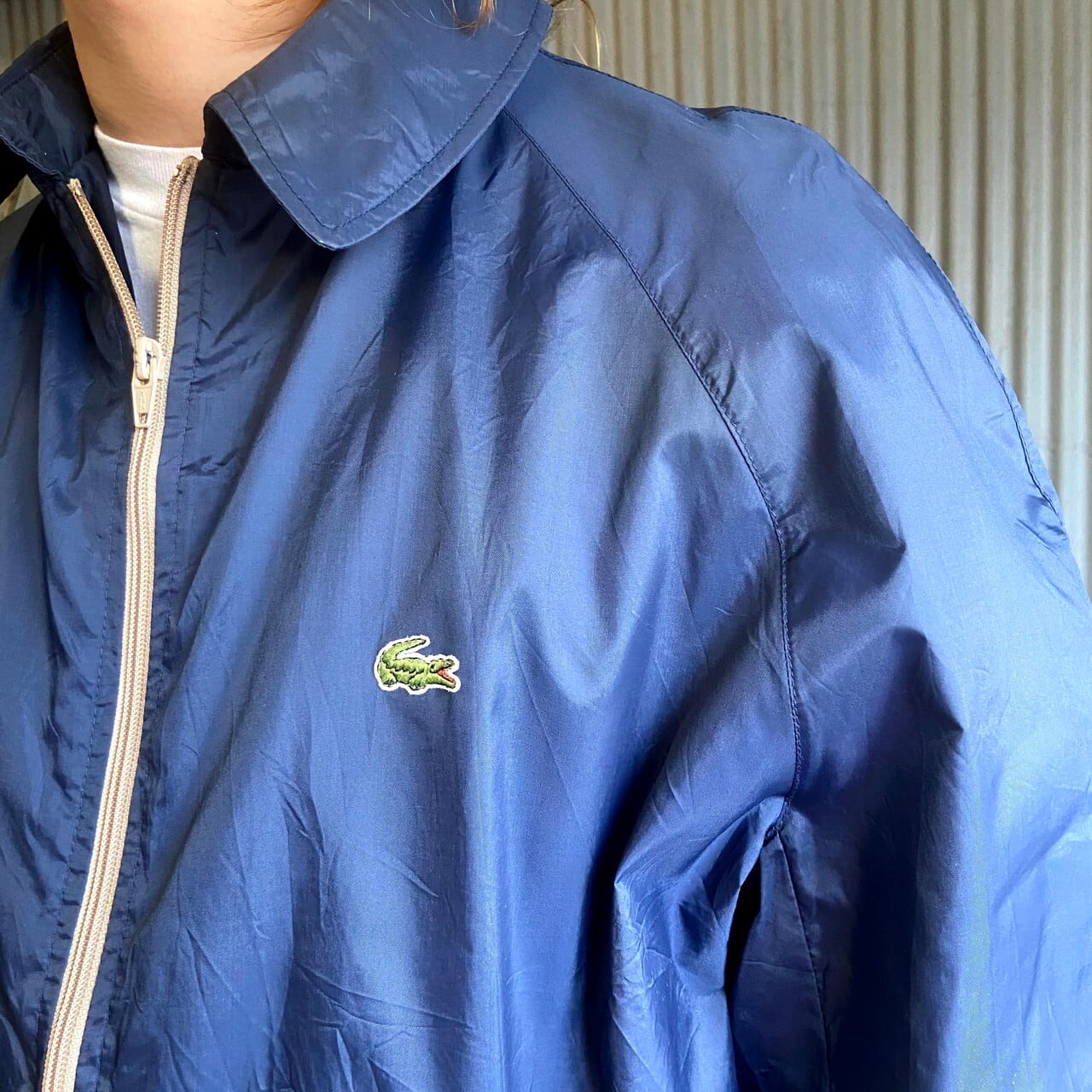 ● スペイン製 80s ヴィンテージ LACOSTE セーリングジャケット