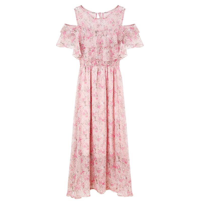 サマードレス オフショルワンピース ロング ロング丈 マキシ マキシ丈