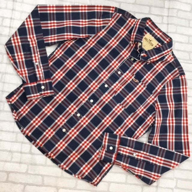 HOLLISTER　MENS　シャツ　Ｌサイズ