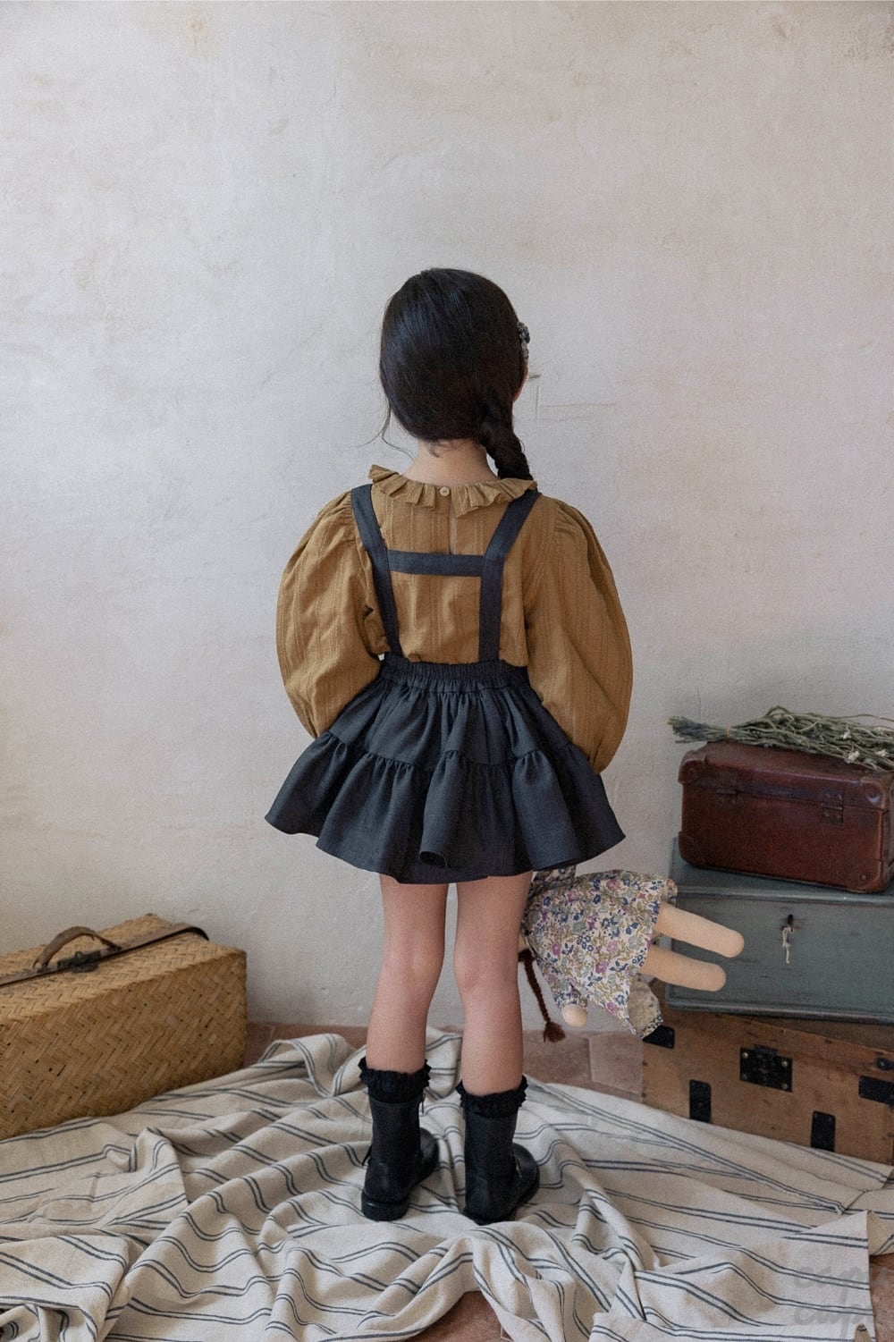 soor ploom スモック ブラウス 3y soor ploom スモックブラウス3y