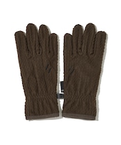CALORA FLEECE GLOVES_BROWN