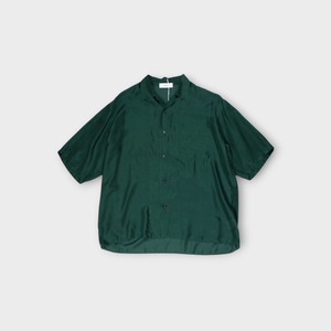 marka【SILK OPEN COLLAR SHIRT】