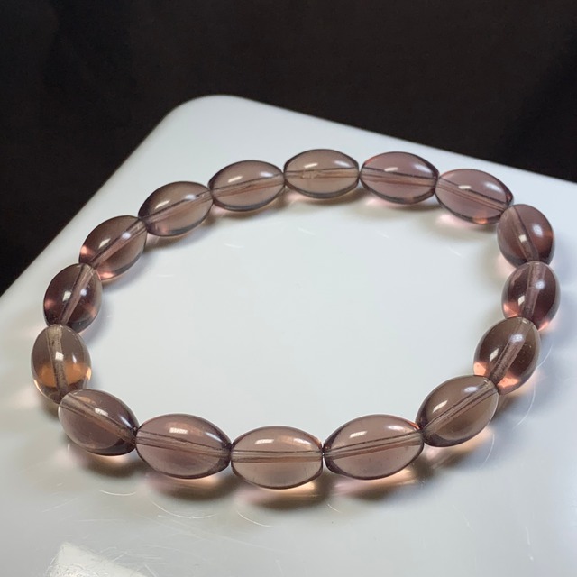 希少カラー✩大人可愛いフローライトブレスレットーRICEー