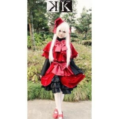 K1095　アニメ 『K』 ◆ 櫛名 アンナ（くしな アンナ）　 風 コスプレ衣装＋ウィッグ　コスプレ衣装  cosplay　コスチューム ハロウィン　イベント