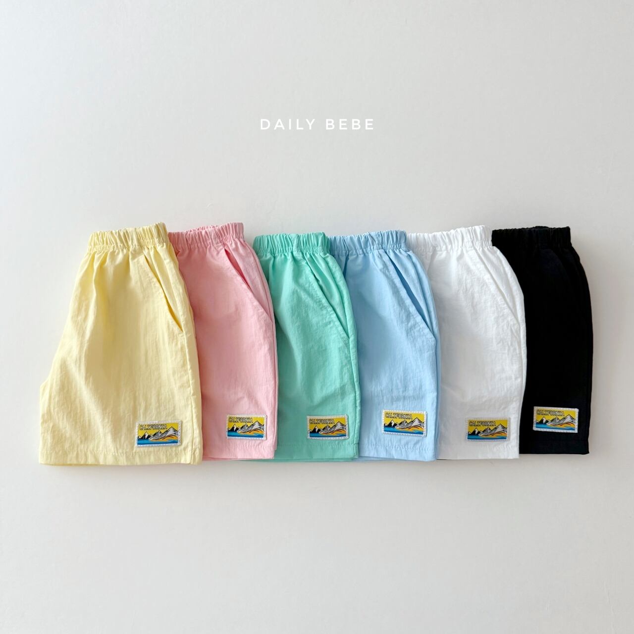 «sold out»«ジュニアサイズあり»«daily bebe» シャカシャカショートパンツ 6colors