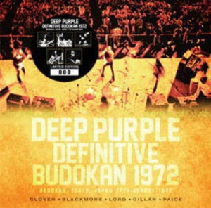 NEW DEEP PURPLE DEFINITIVE BUDOKAN 1972 2CDR + Ticket Replica Free Shipping 　Japan Tour