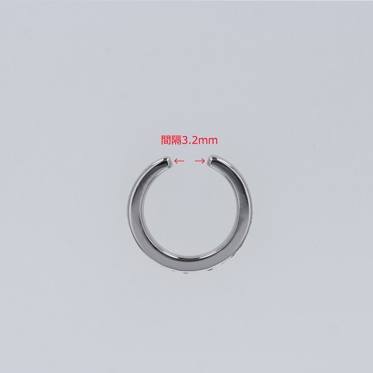 Pt900 / イヤーカフ (片耳) / Line Star | お客様参加型ジュエリー