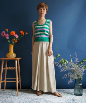 【送料無料】90's summer knit skirt