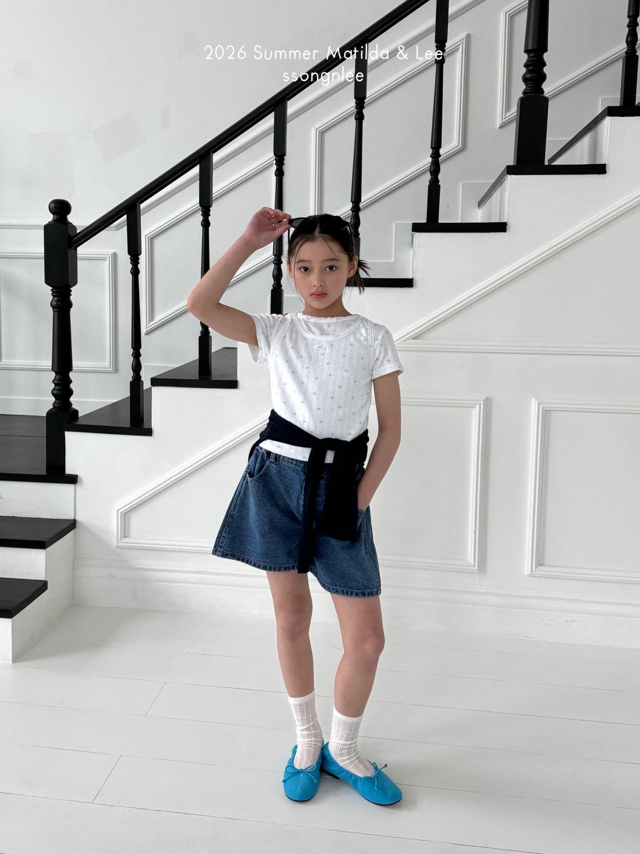 [Matilda&Lee] Eyelet Lace Sleeveless (15/17/19) / [마틸다앤리] 아일렛레이스나시 (15/17/19)