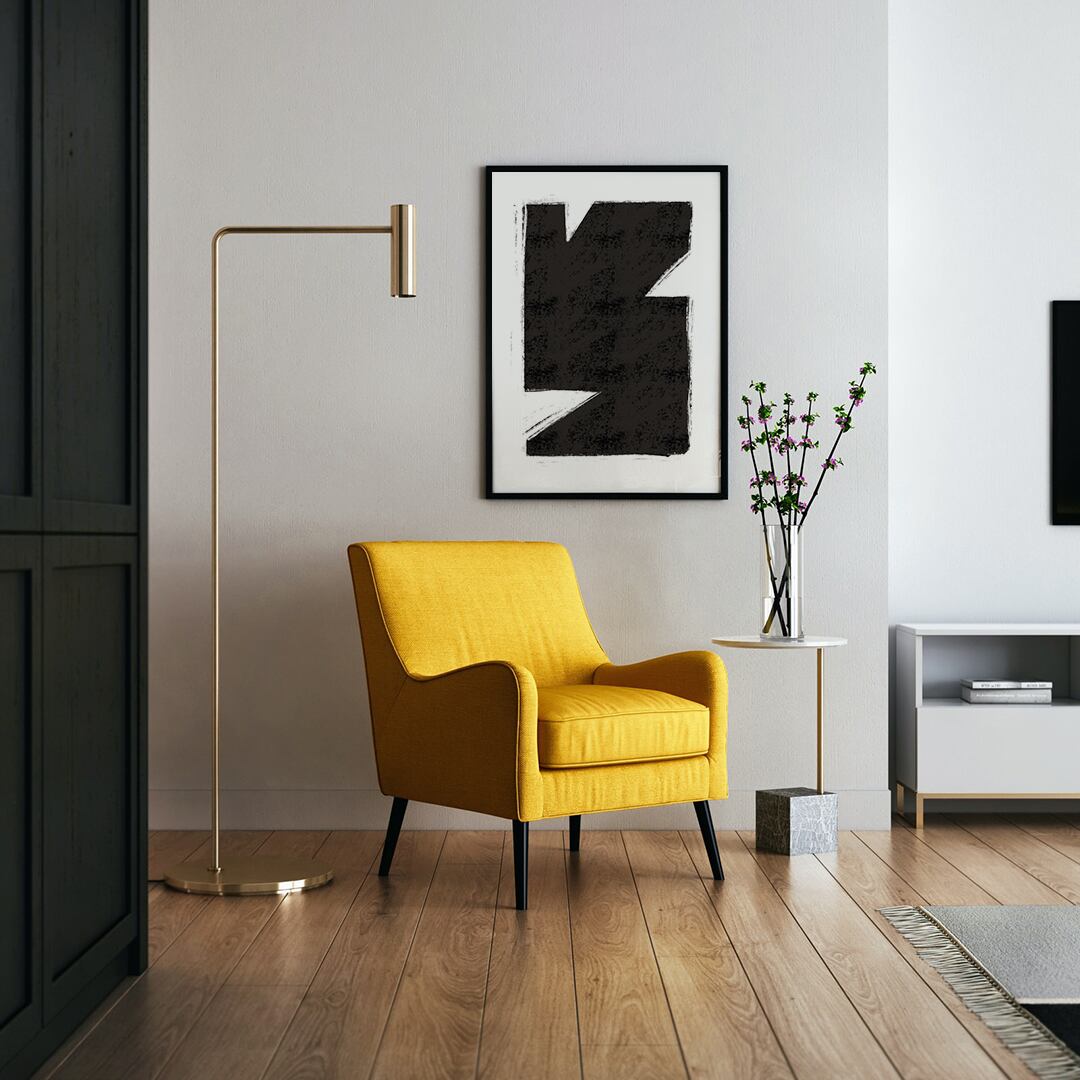 A0201 / 北欧モダン / アートポスター【 A4 / A3 / A2 / A1 サイズ