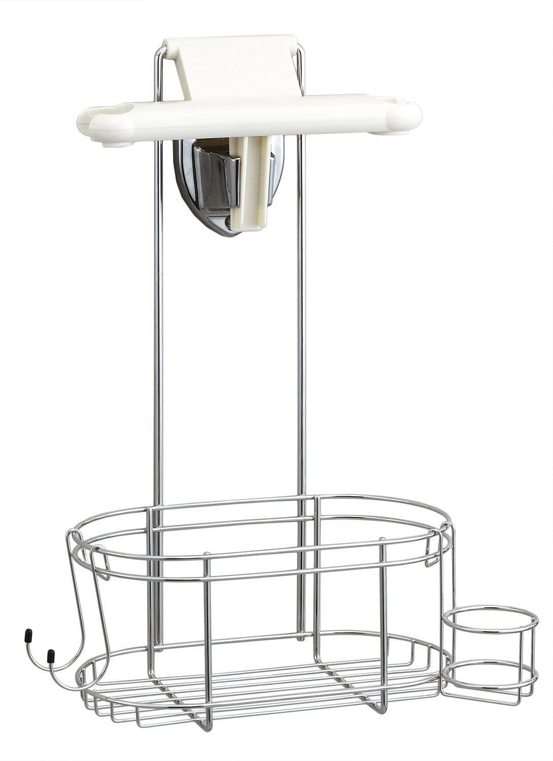 【特価処分】Belca ステンレス シャワーラック 1段 幅23×奥行13.3×高さ38.3cm バス収納 FH-317