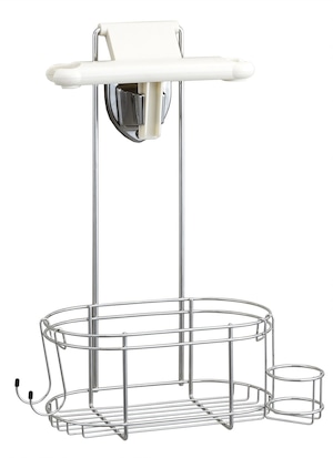 【特価処分】Belca ステンレス シャワーラック 1段 幅23×奥行13.3×高さ38.3cm バス収納 FH-317