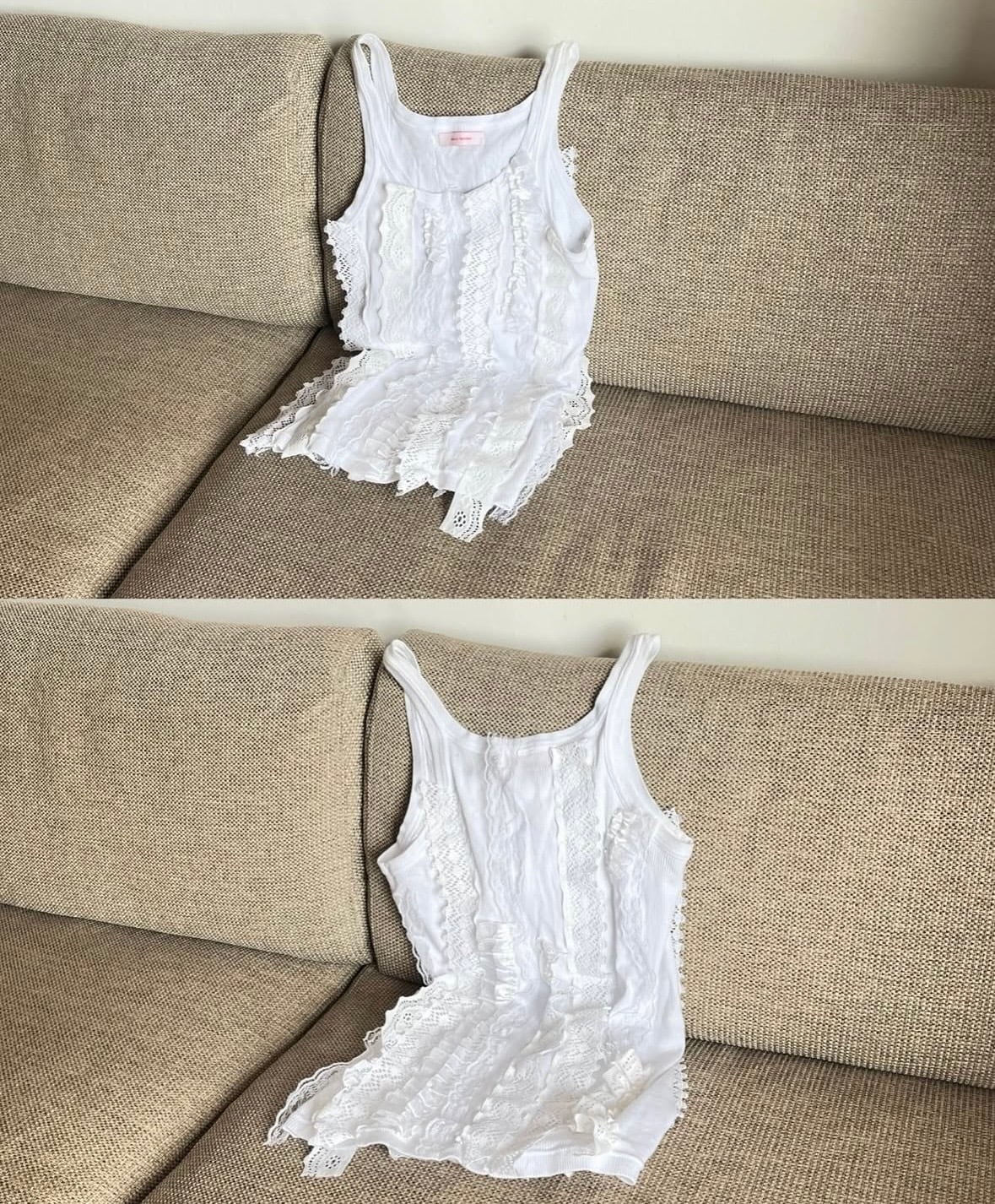 lessico familiare  [RUFFLE TANK]