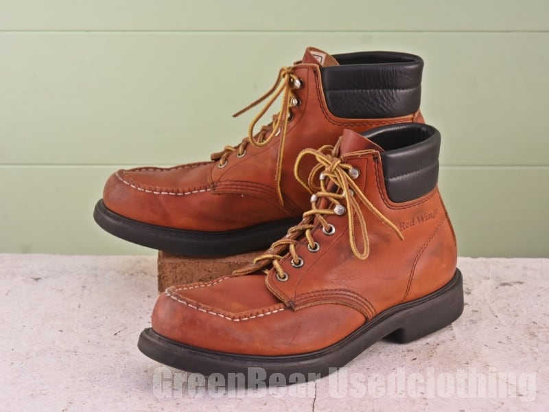 USA製 レッドウィング RED WING ビンテージ ワークブーツ 茶 ブラウン