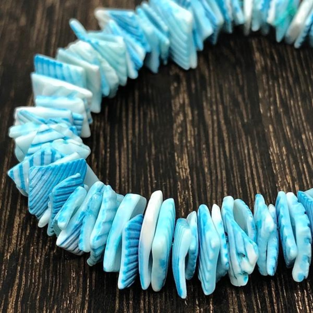 SALE【10g】天然シェル/貝/染色ビーズ/スペーサー