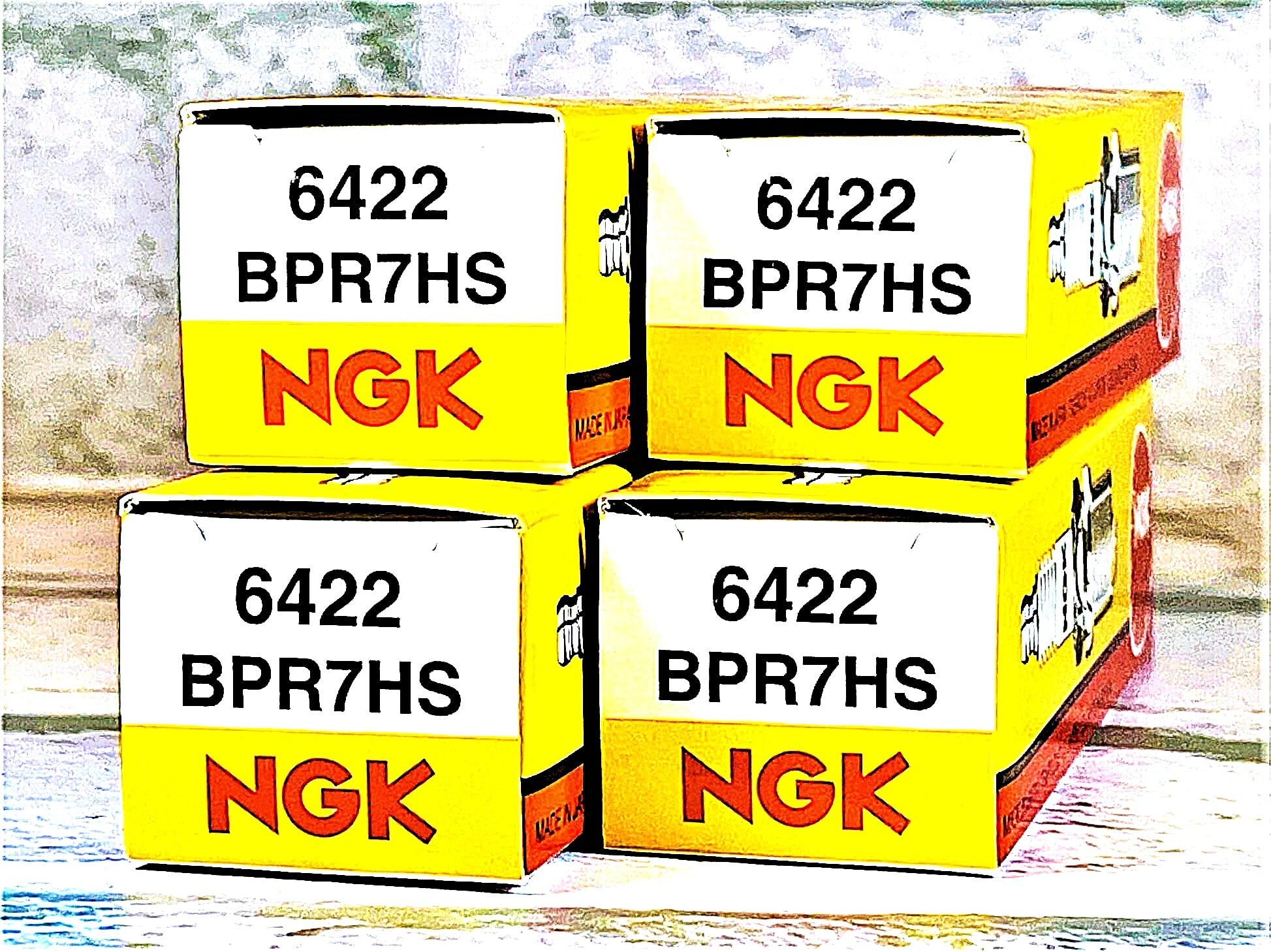 NGK BPR7HS (6422) 4個セット 新品 ヤマハ スーパージョグZR(YG50Z