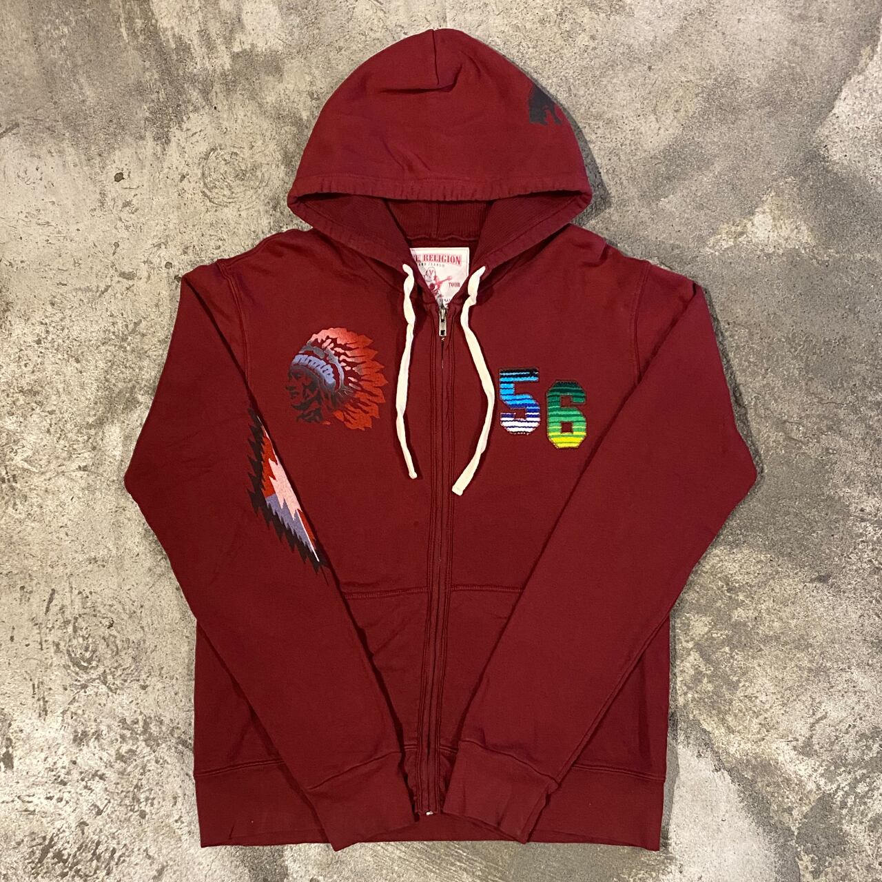 トゥルーレリジョン TRUE True RELIGION Religion パーカー ジップ 