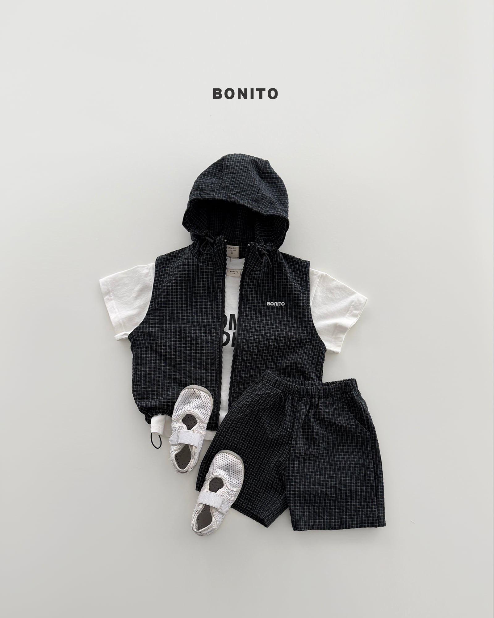 high zip-up set【BONITO】※6月下旬発送予定 | UNEM.BEBE