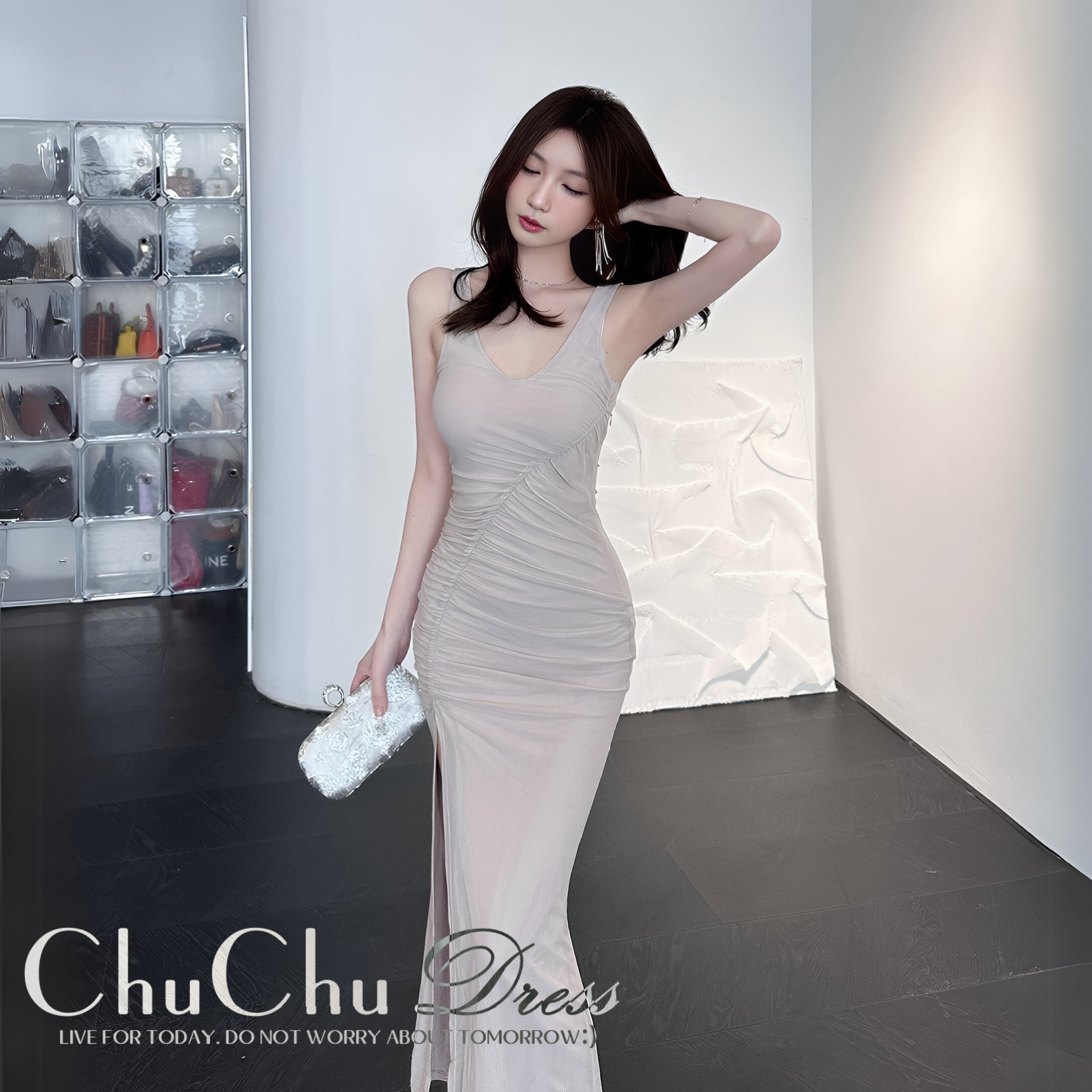 アダストリア♪パーティードレス♪オールインワン♪ミントグリーン♪美品 アダストリア♪パーティードレス♪オールインワン♪ミント