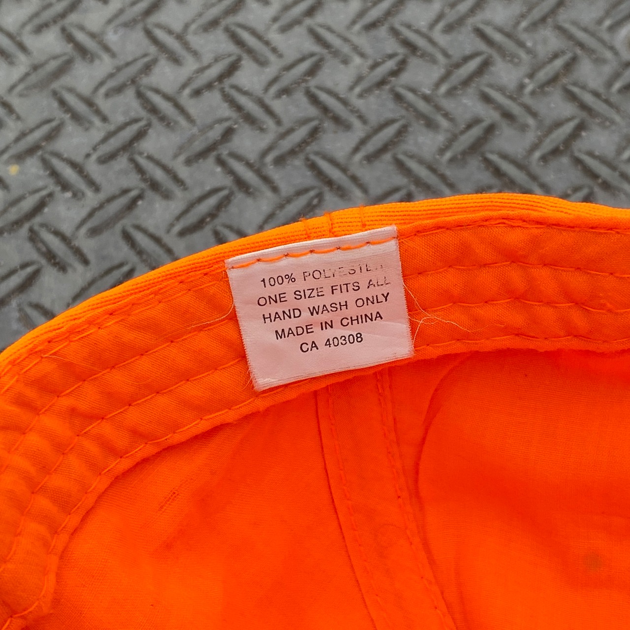 CMI Combined Metal Industries Orange Cap