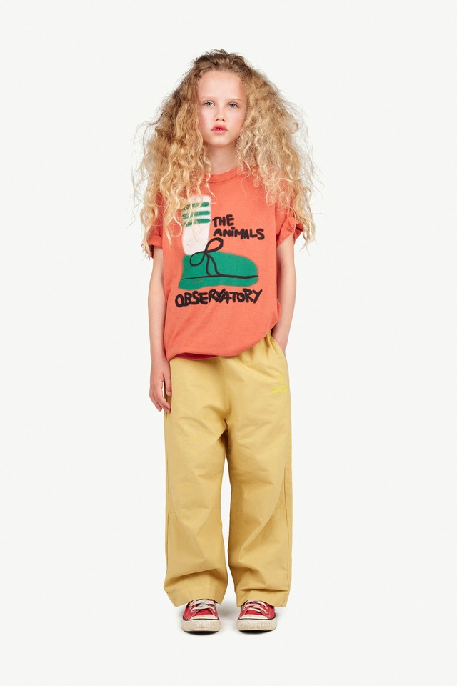 【24AW pre】the animals observatory ( TAO )Big Rooster   T-shirt red  Tシャツ　スニーカー