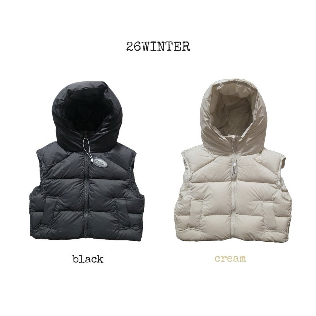 BYMIMI［取寄］down vest 26winter