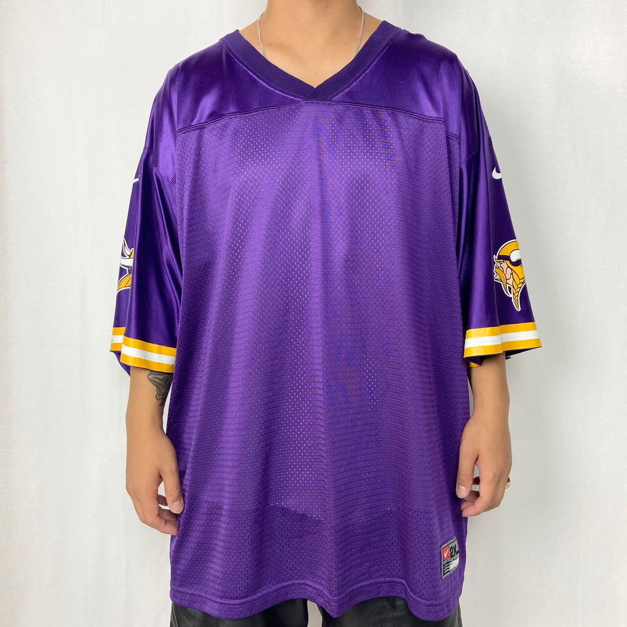 NIKE ナイキ 刺繍 ゲームシャツ ナイロンジャケット XL ミネソタ