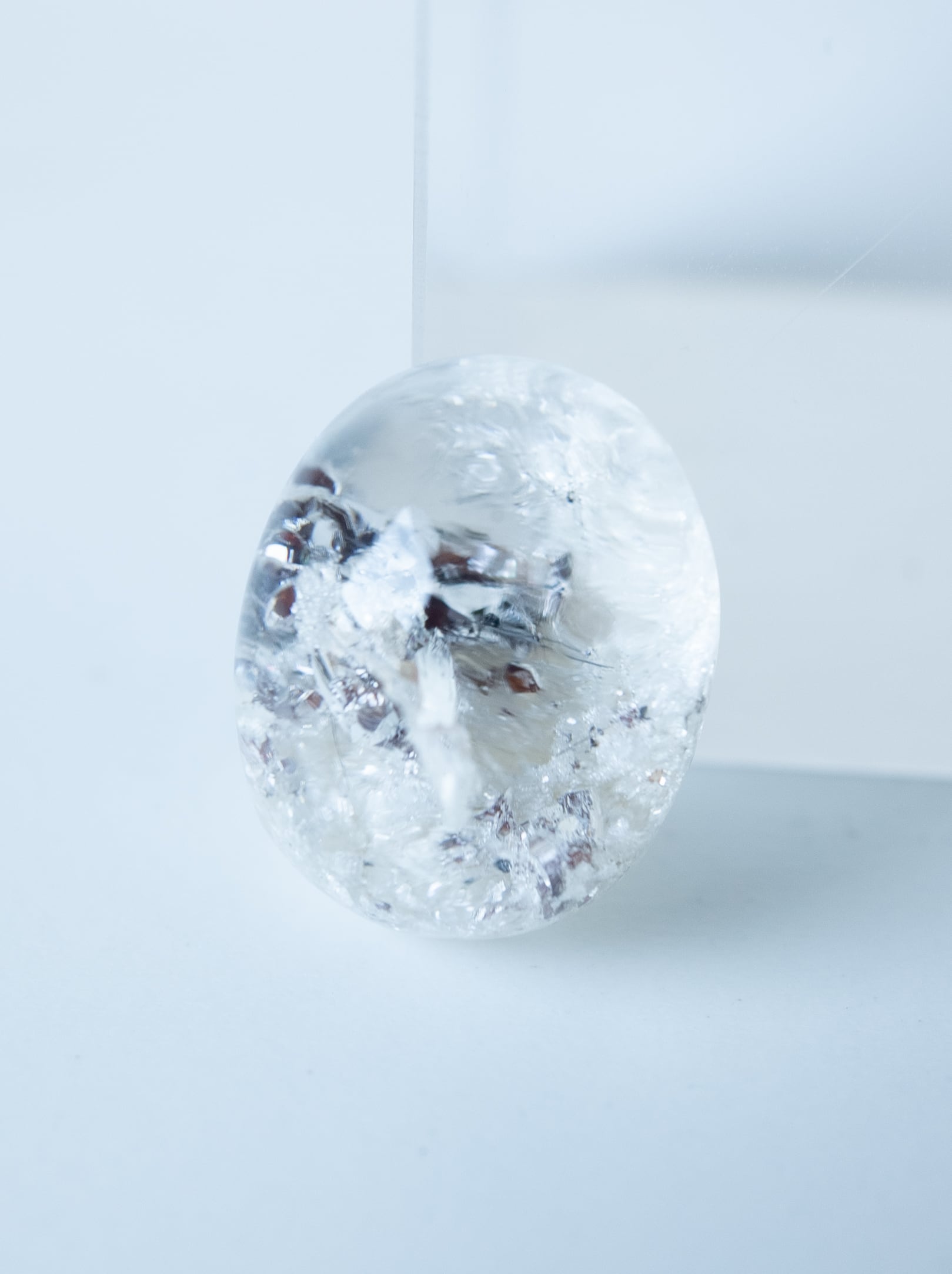 ルチル結晶入りホワイトガーデンクォーツ - c11 | SELSHA