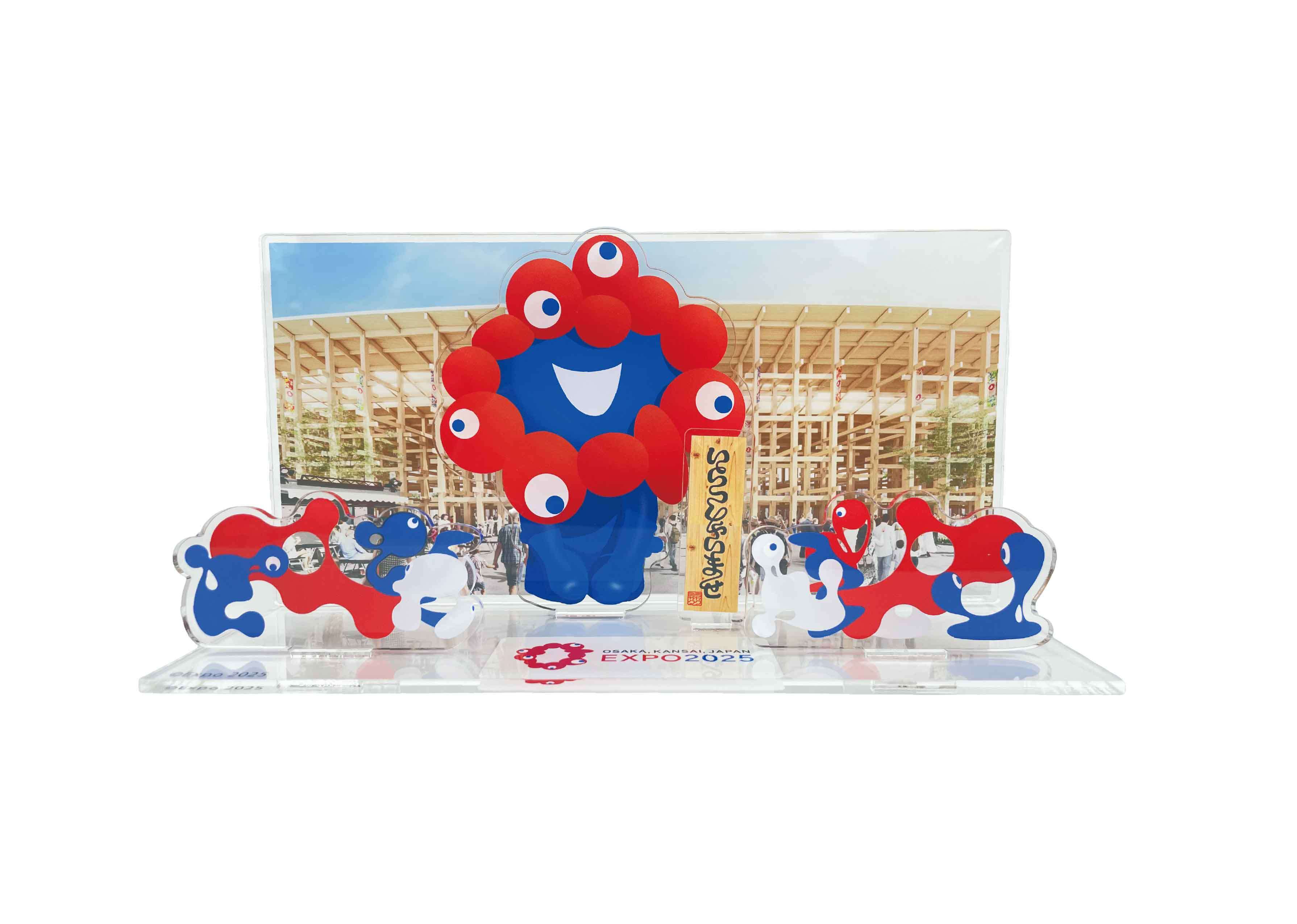 受注販売】ミャクミャクモニュメント「いらっしゃい」アクリルスタンド