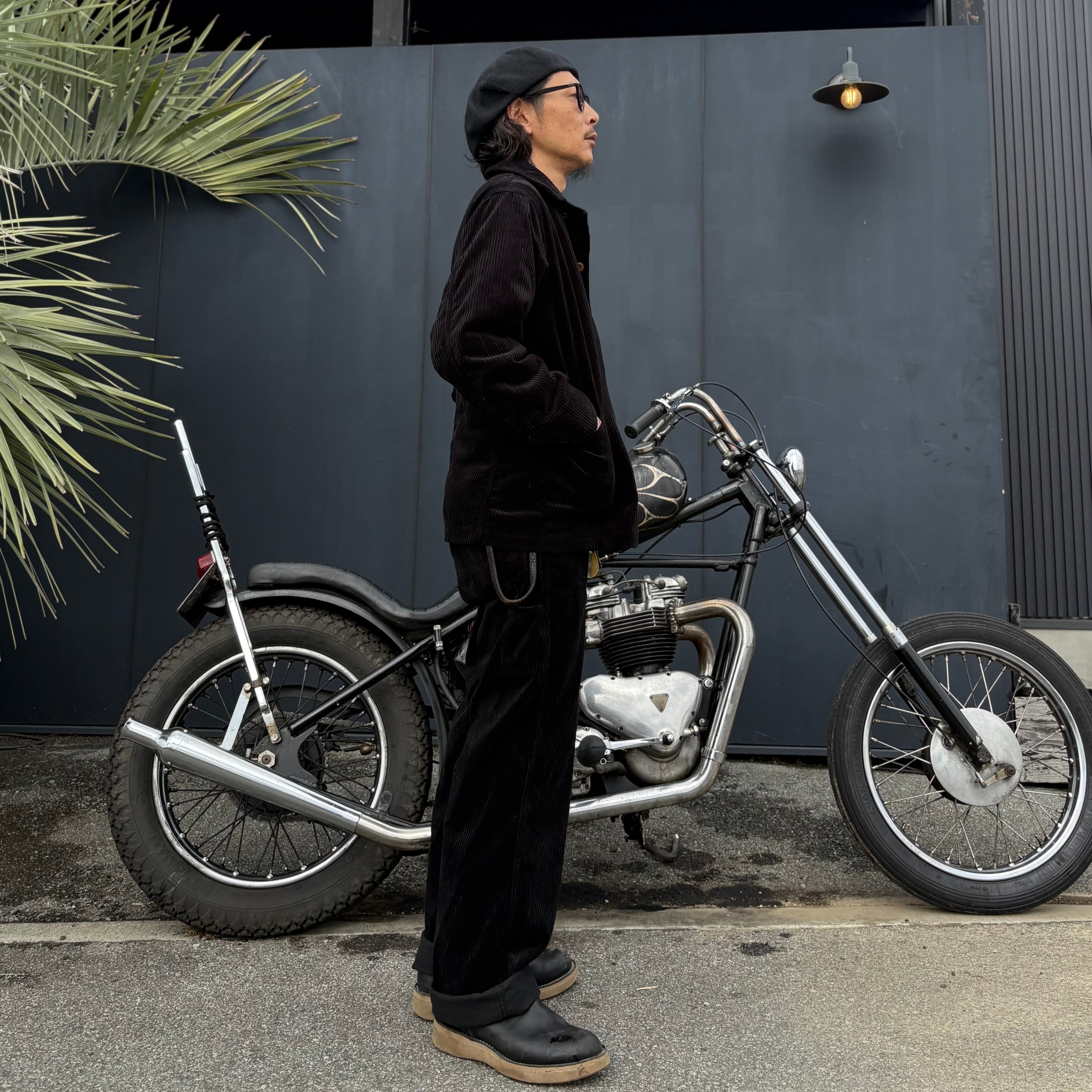 コーデュロイジャケット カバーオール ワークジャケット メンズ