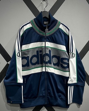 【X VINTAGE】 90's“adidas” Layered Design Vintage Track Jacket