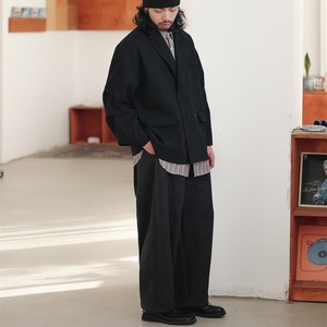 アーバンウール タックワイドパンツ N3489