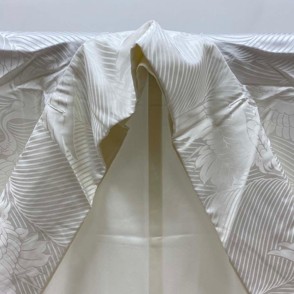 花嫁用 掛下用結び帯 掛下帯 白 桜 花嫁衣装 結婚式 ウエディング 和装