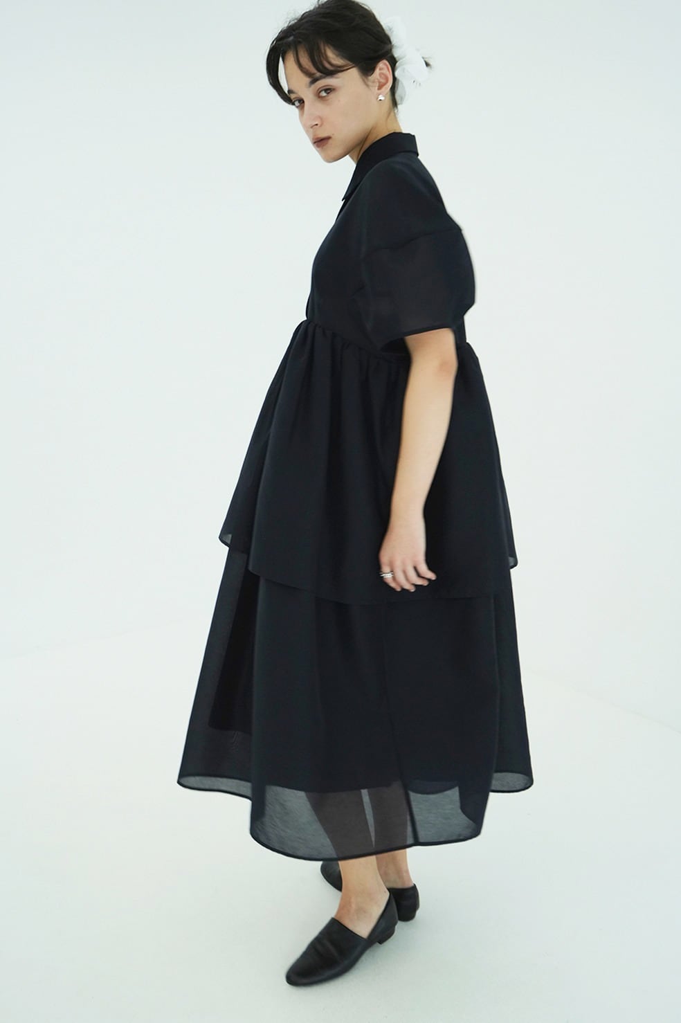 ワンピース CLANE VOLUME TIERED ONEPIECE CLANE VOLUME TIERED ONEPIECE | FLICKA ASHIYA