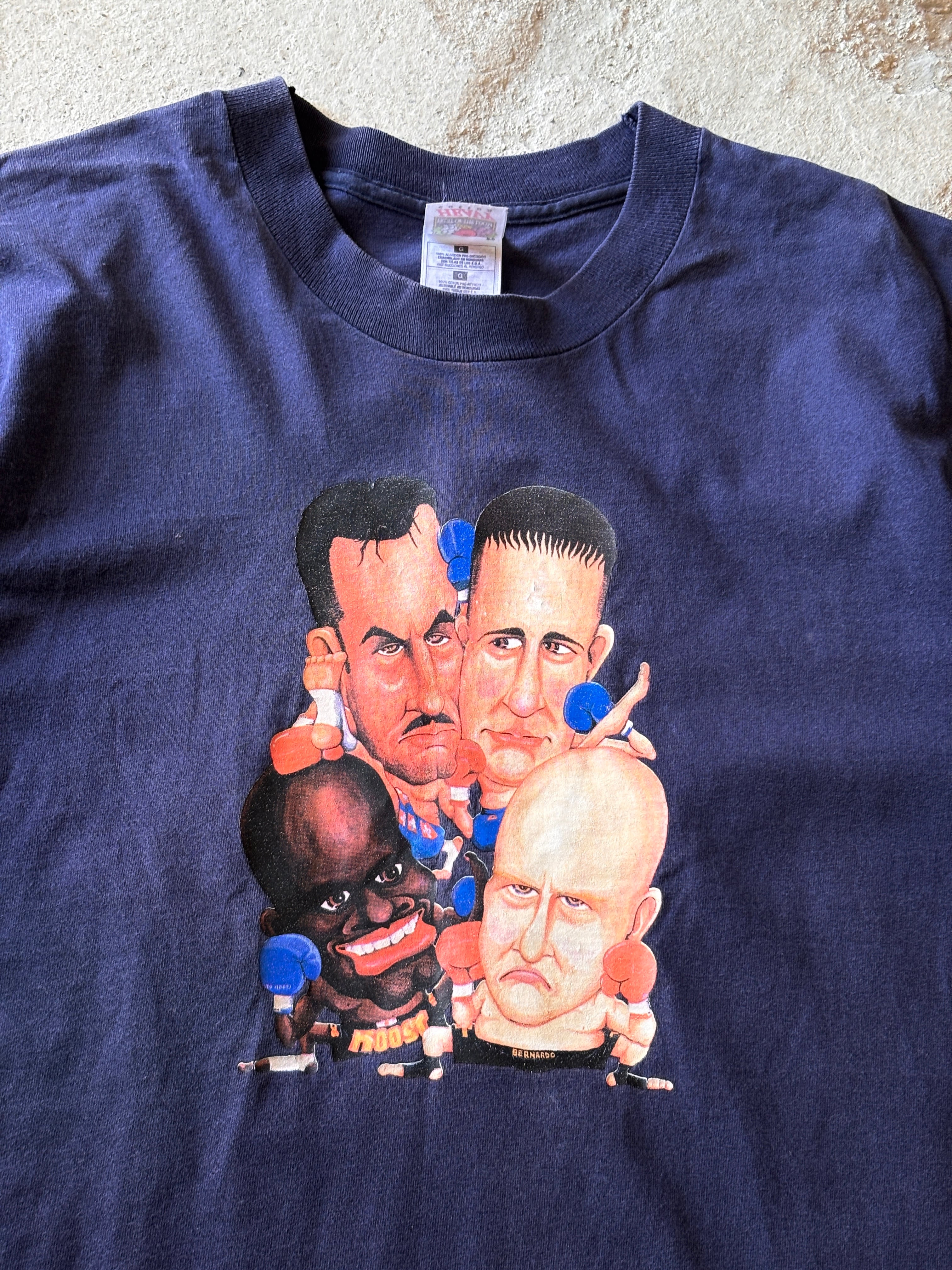 90～00s K-1 print Tee/L/格闘家プリントTシャツ/アンディフグ
