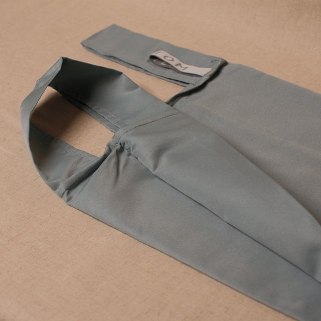 にゃあと揺れる傘エコバッグ【グリーン】