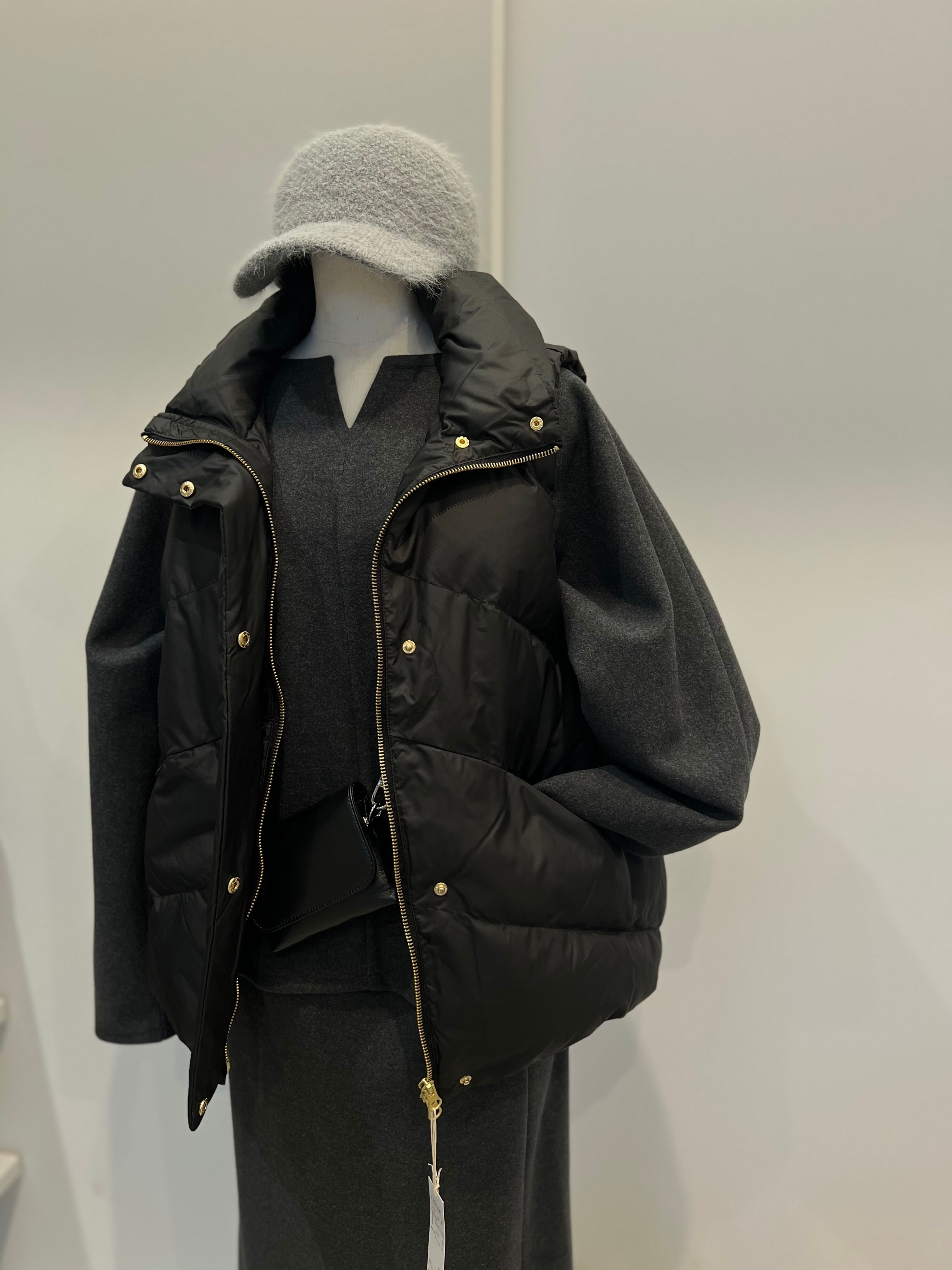 【LEMELANGE】セットアップ可　ストレッチジャージープルオーバー 8551005